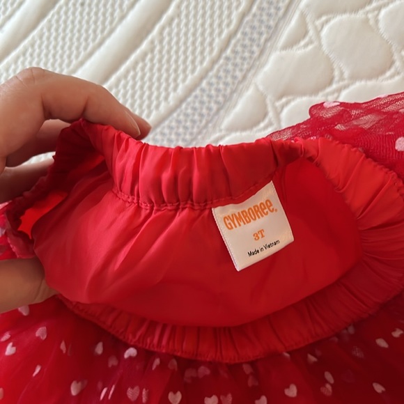 Valentines day Gymbore heart tutu skirt - Picture 2 of 3